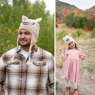 Adult &amp; Kids Animal Hat Pack