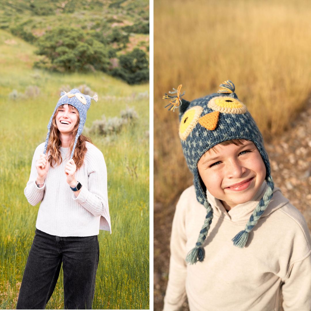 Adult &amp; Kids Animal Hat Pack