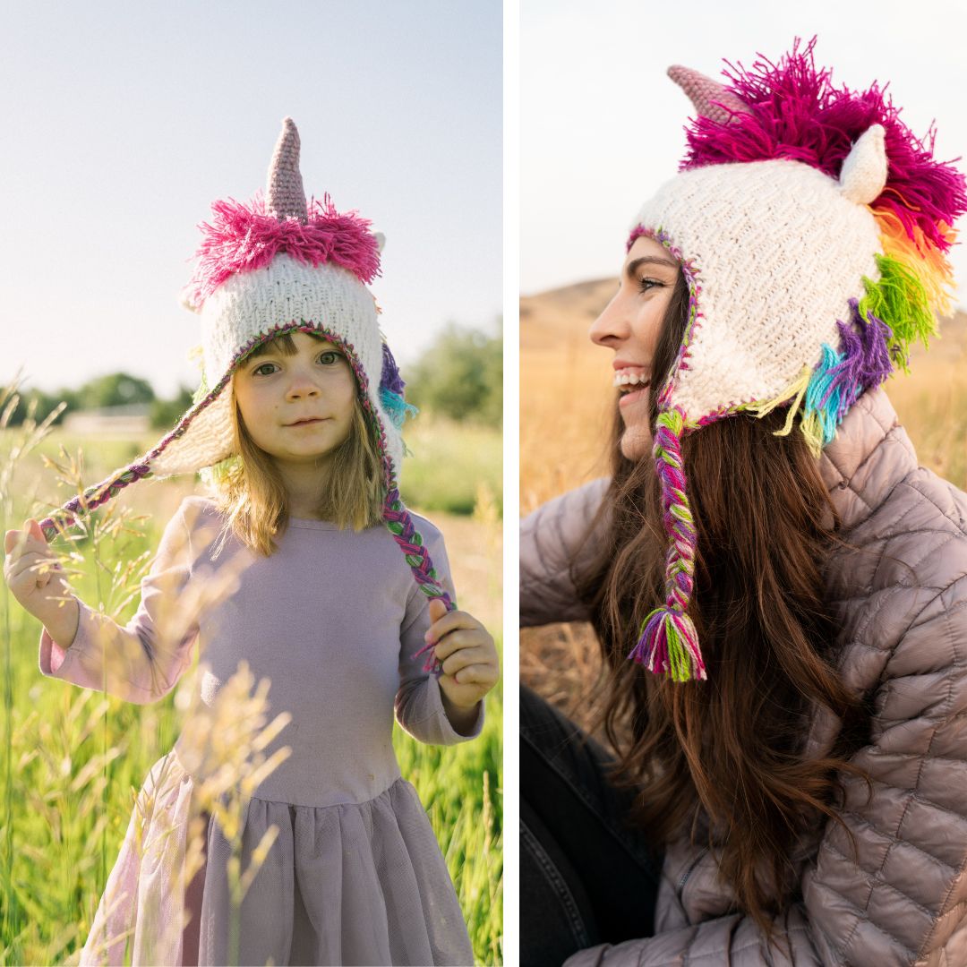 Adult &amp; Kids Animal Hat Pack