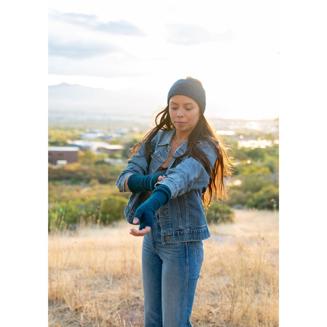 Alpaca Ear Warmer & Arm Warmer Pack