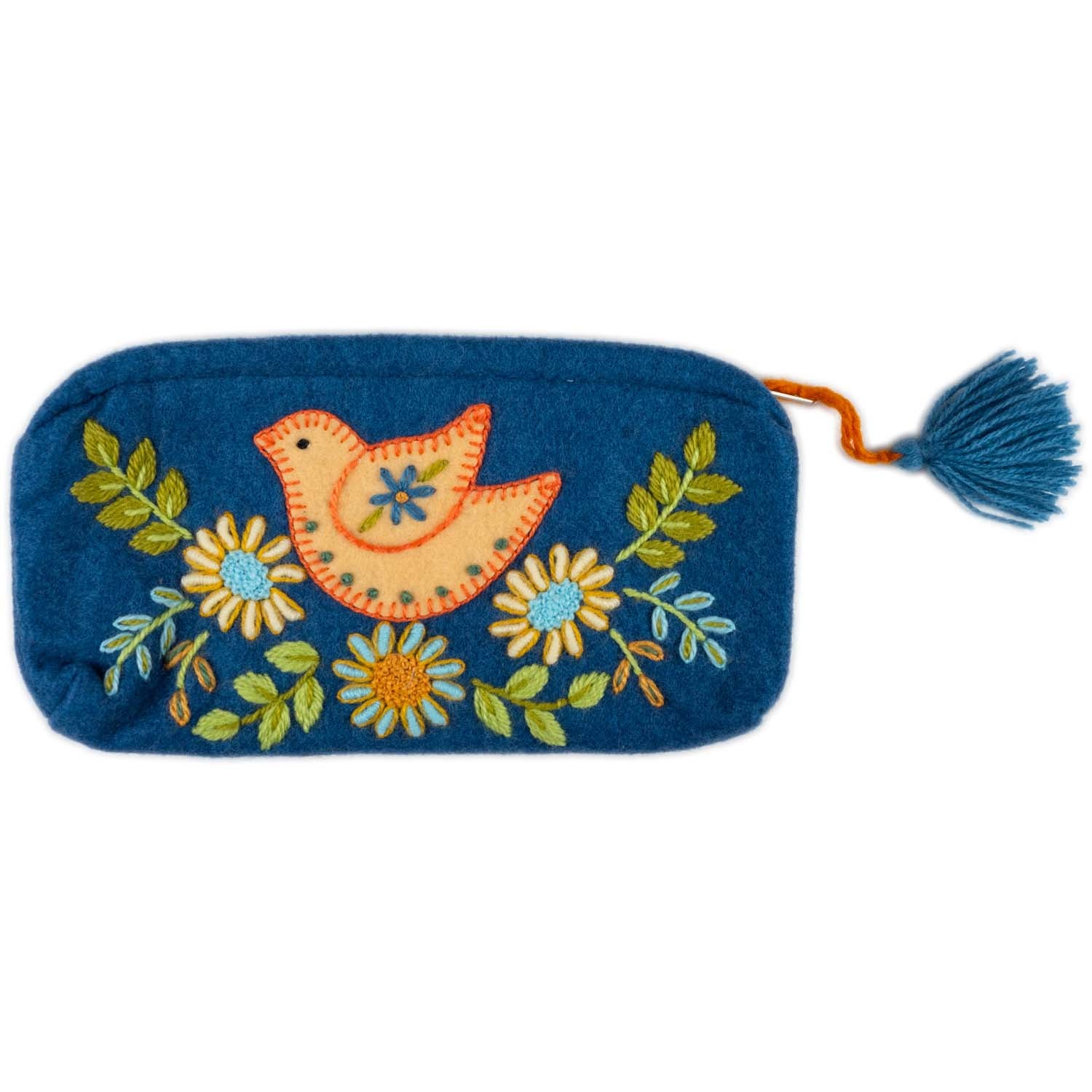 Embroidered Clutch