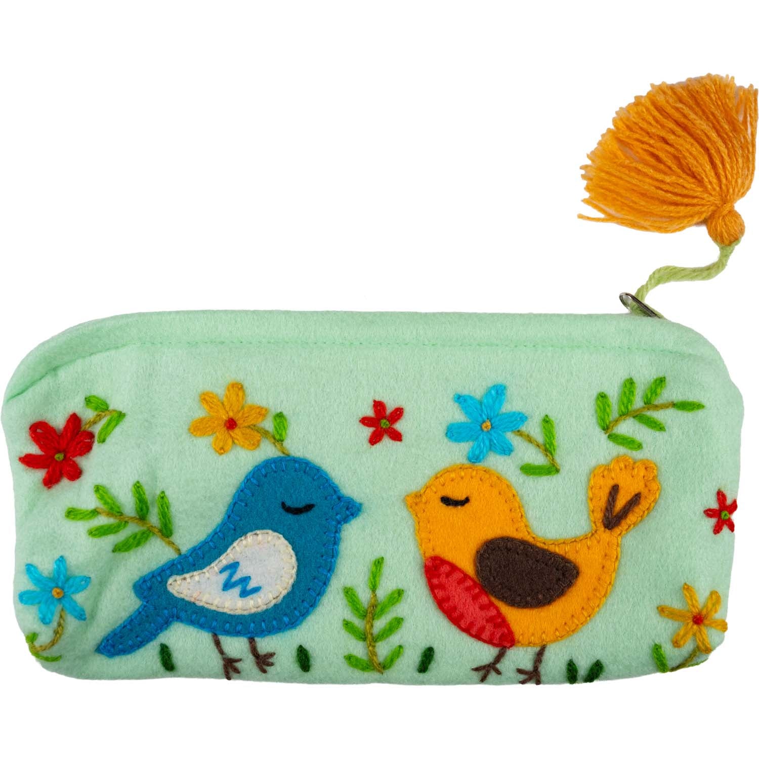 Embroidered Clutch