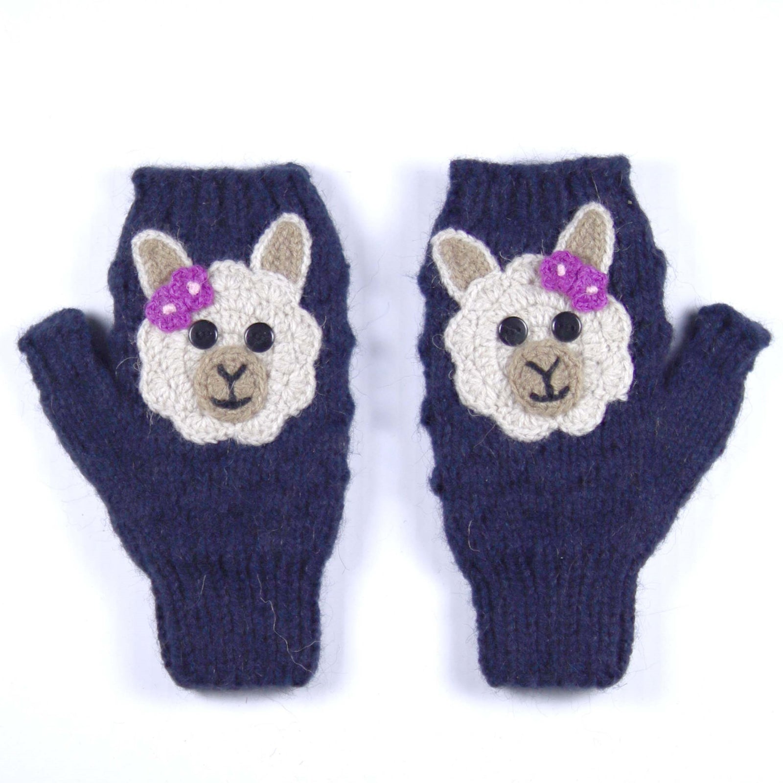 Animal Wrist Warmer Alpaca