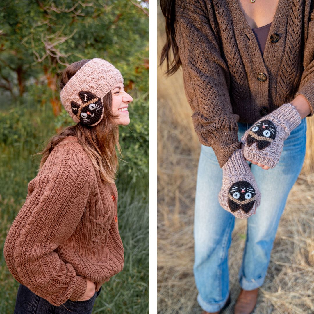 Animal Ear &amp; Wrist Warmer Pack