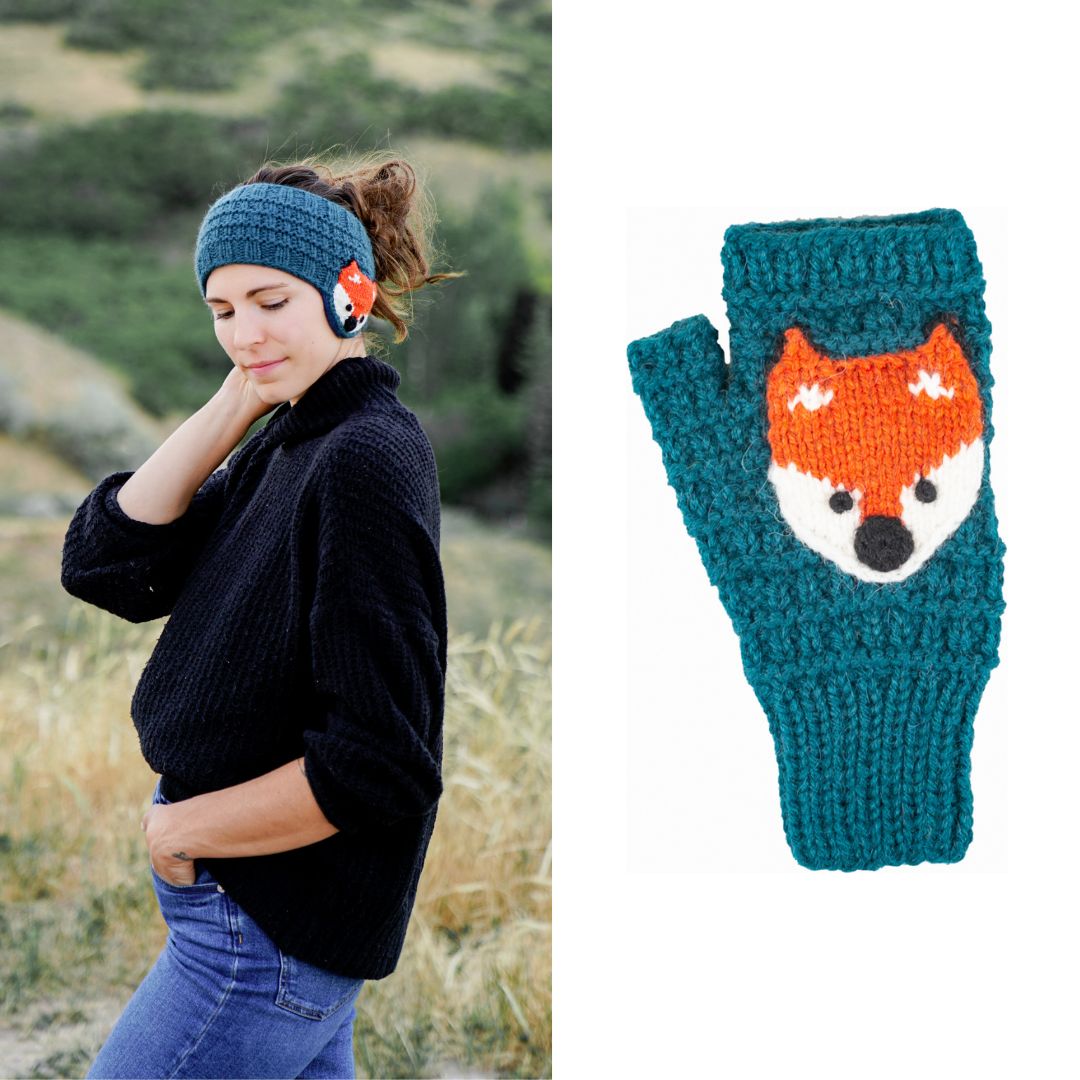 Animal Ear &amp; Wrist Warmer Pack