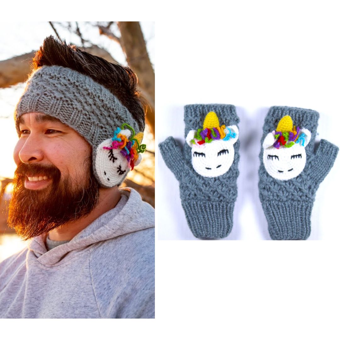 Animal Ear &amp; Wrist Warmer Pack