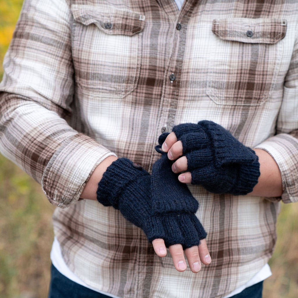 Men's Blended Glitten Navy