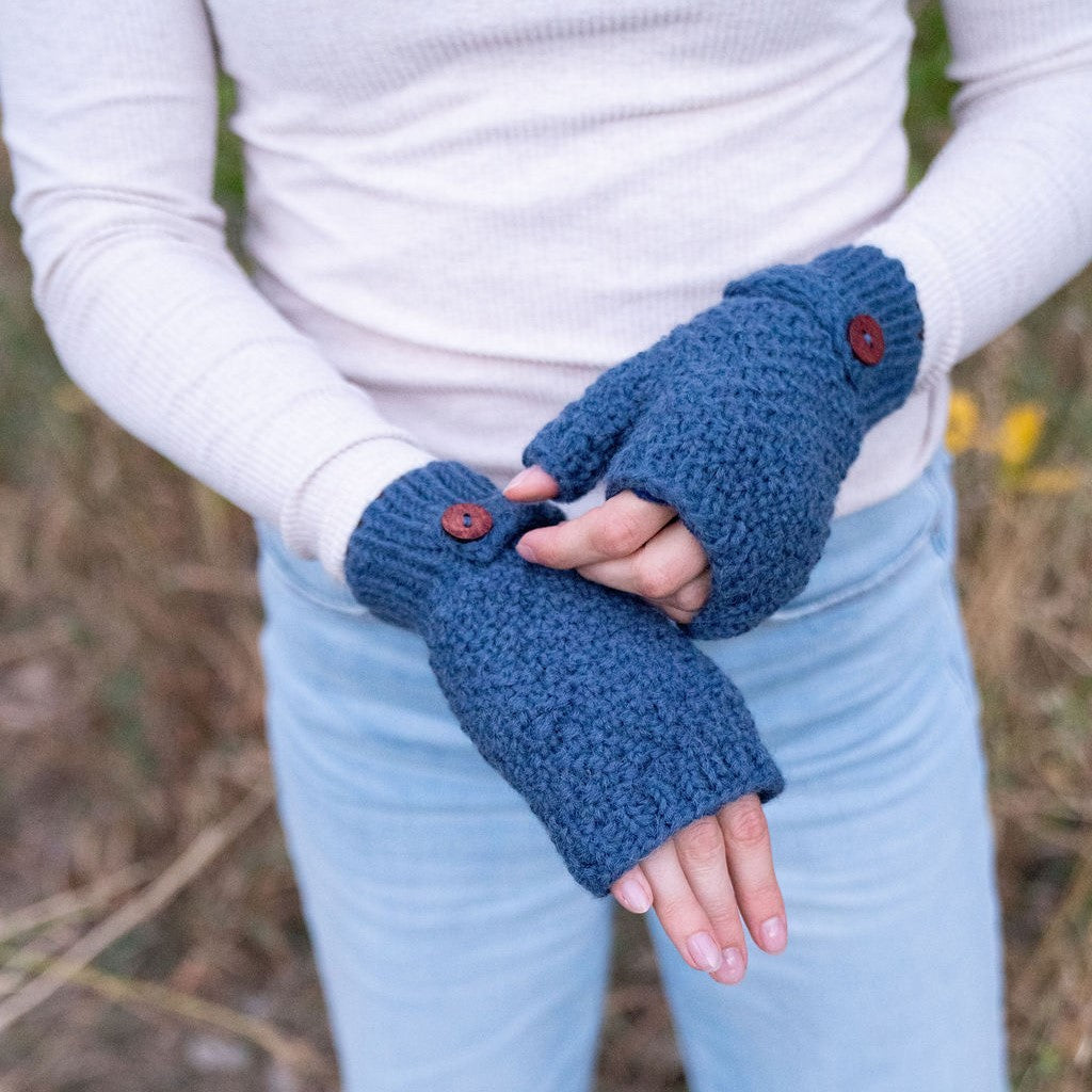 Luna Wrist Warmer Steel