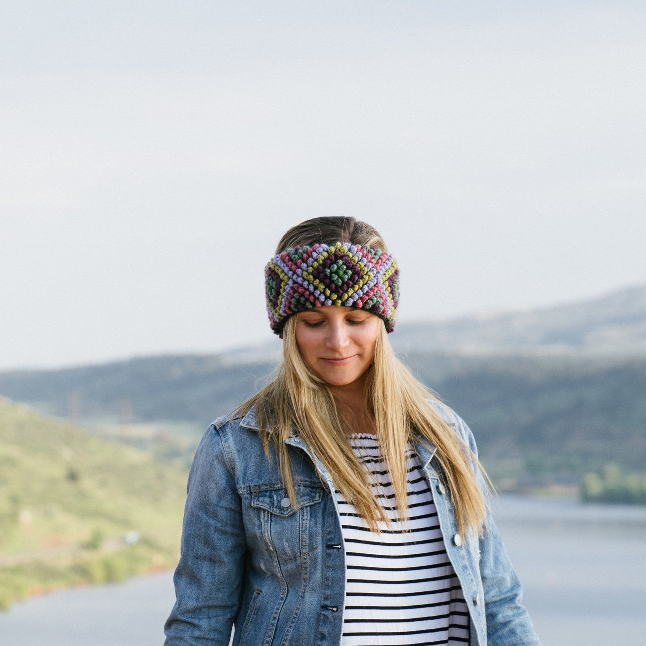 Diamond Ear Warmer Flora