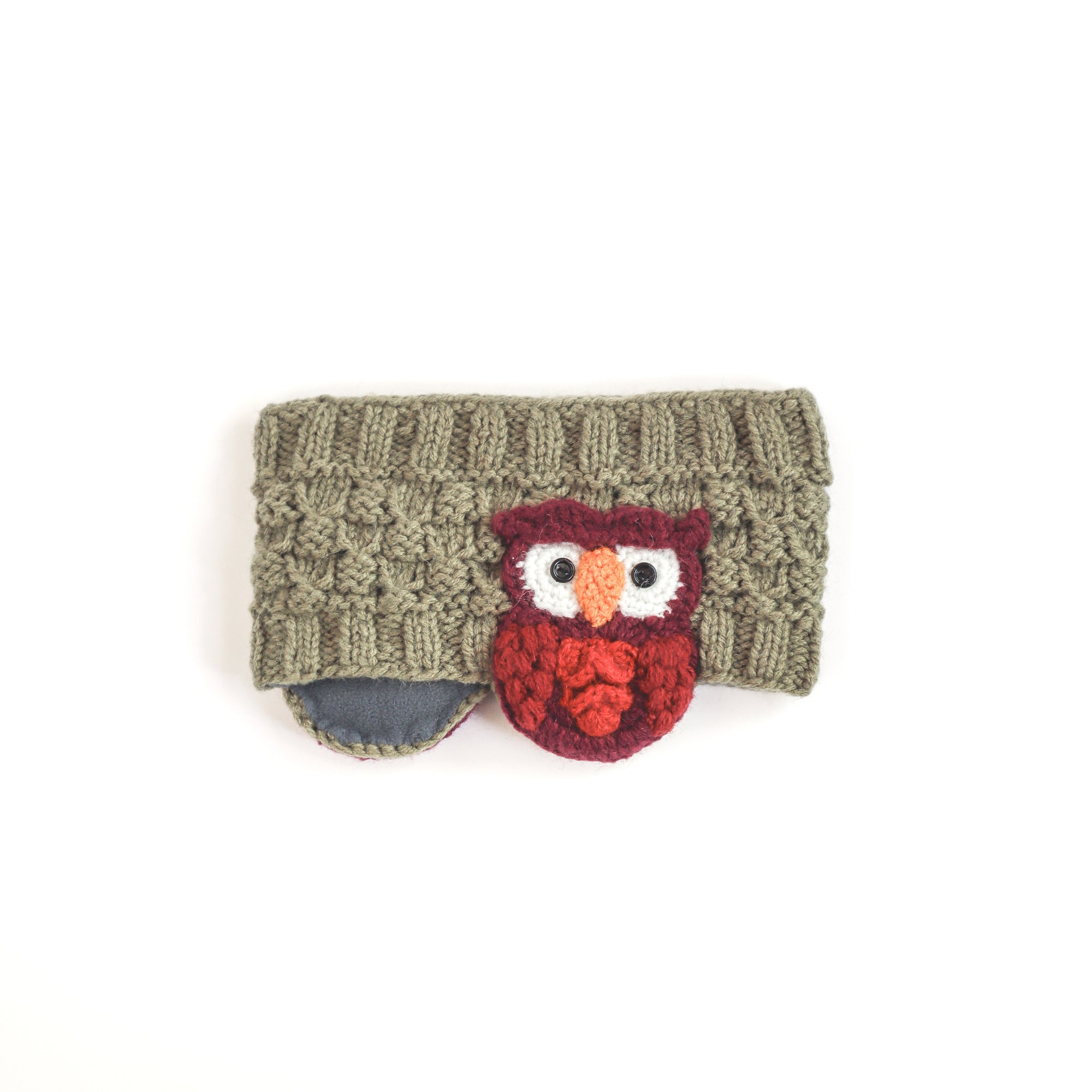 Animal Ear Warmer Owl