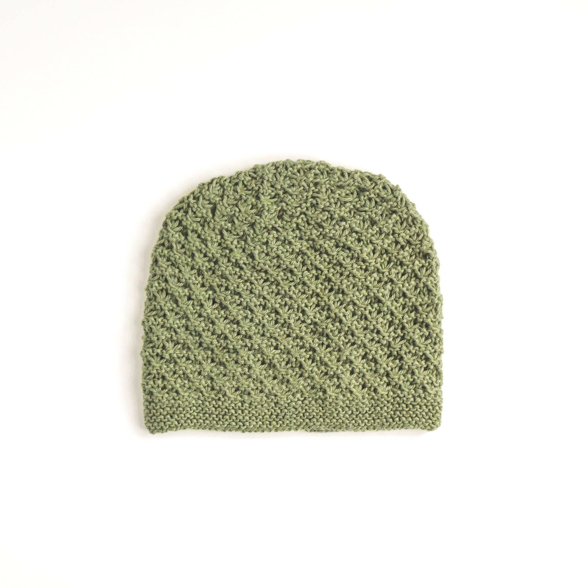 Knitted Inca Beanie Green