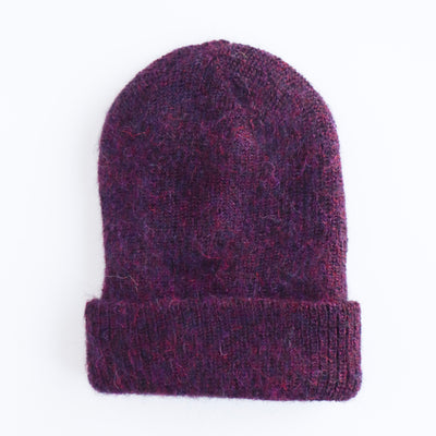 Knitted Milkshake Beanie Wine