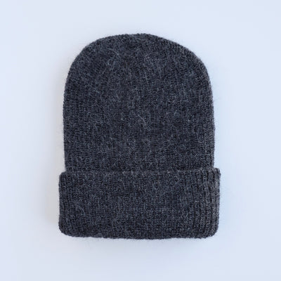 Knitted Milkshake Beanie Grey