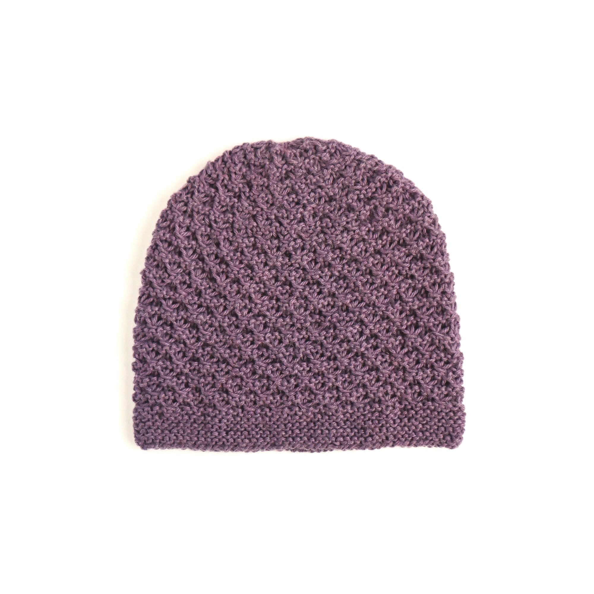 Knitted Inca Beanie Lilac