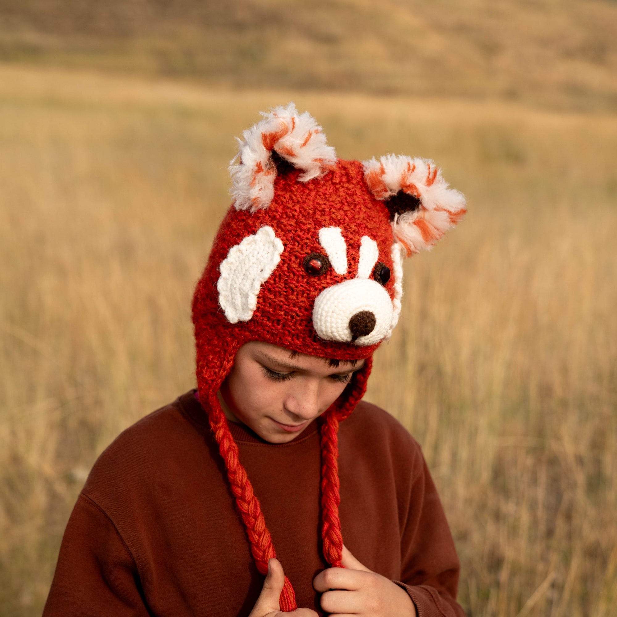 Kids Animal Hat Red Panda