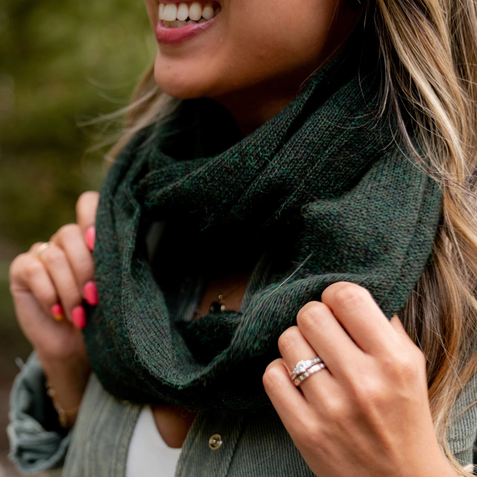 Milkshake Scarf Forest