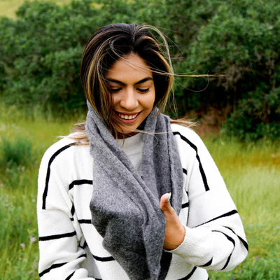 Milkshake Scarf Grey