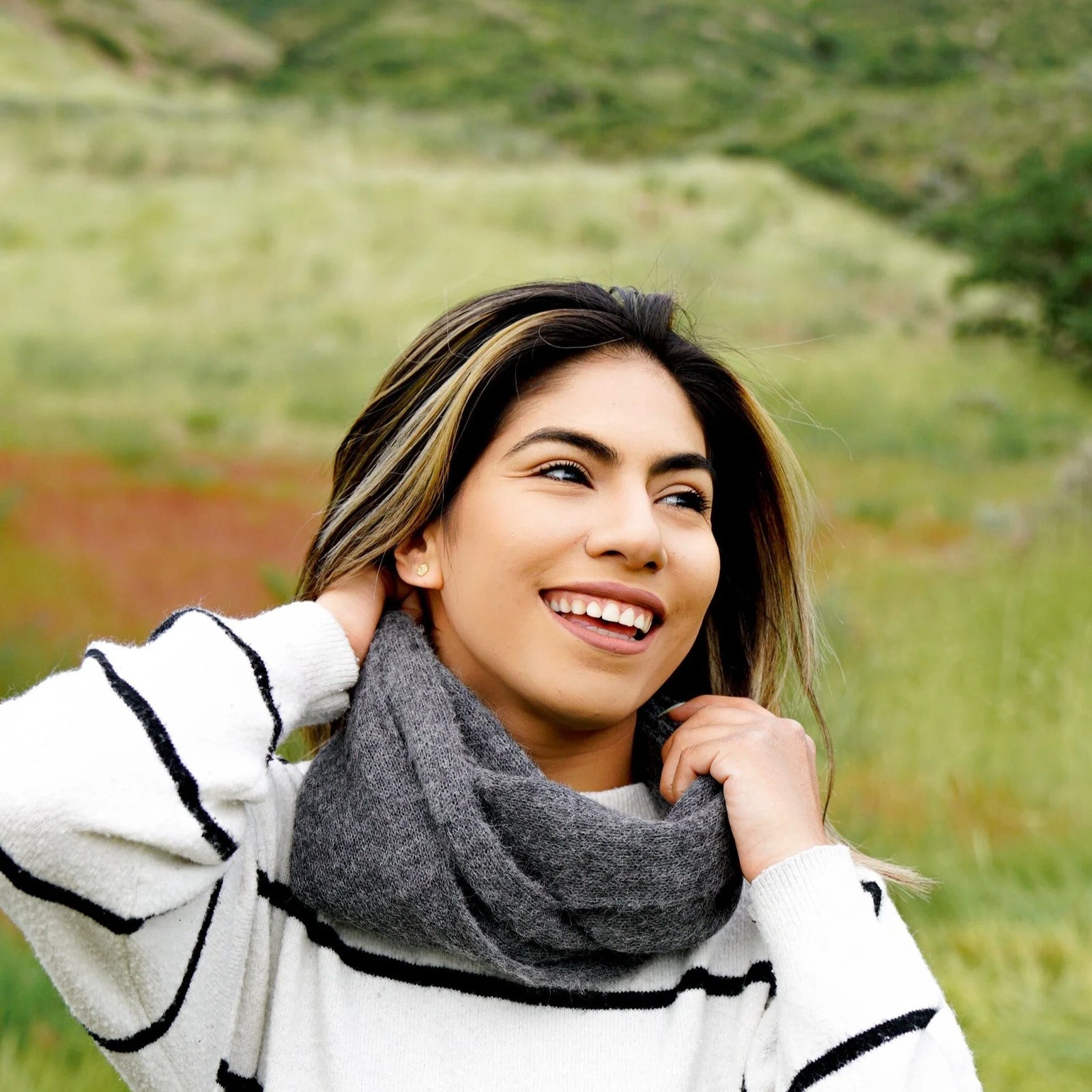 Milkshake Scarf Grey