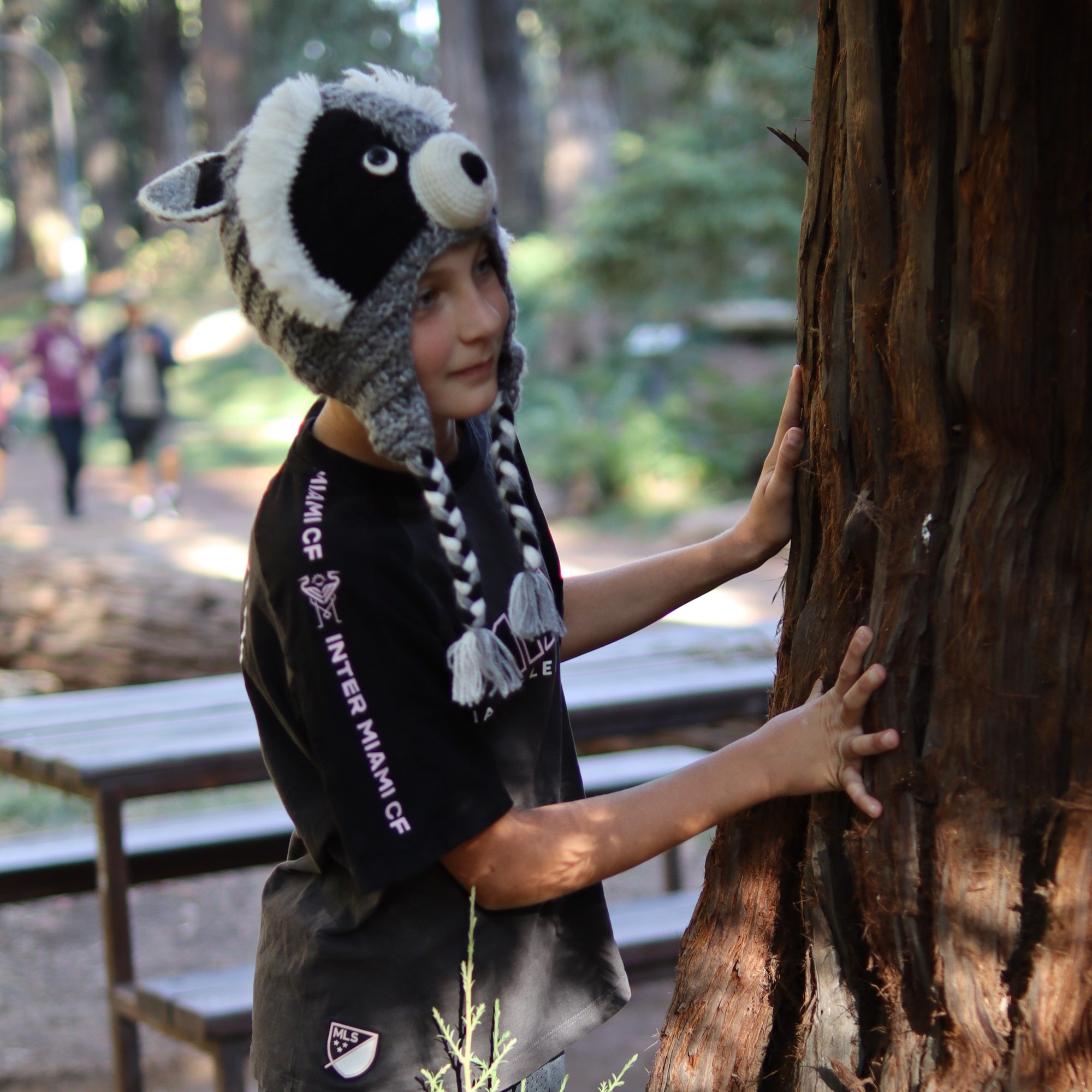 Kids Animal Hat Raccoon