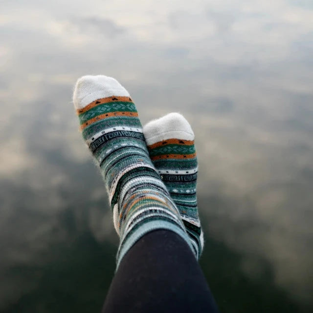 Andean Socks Teal
