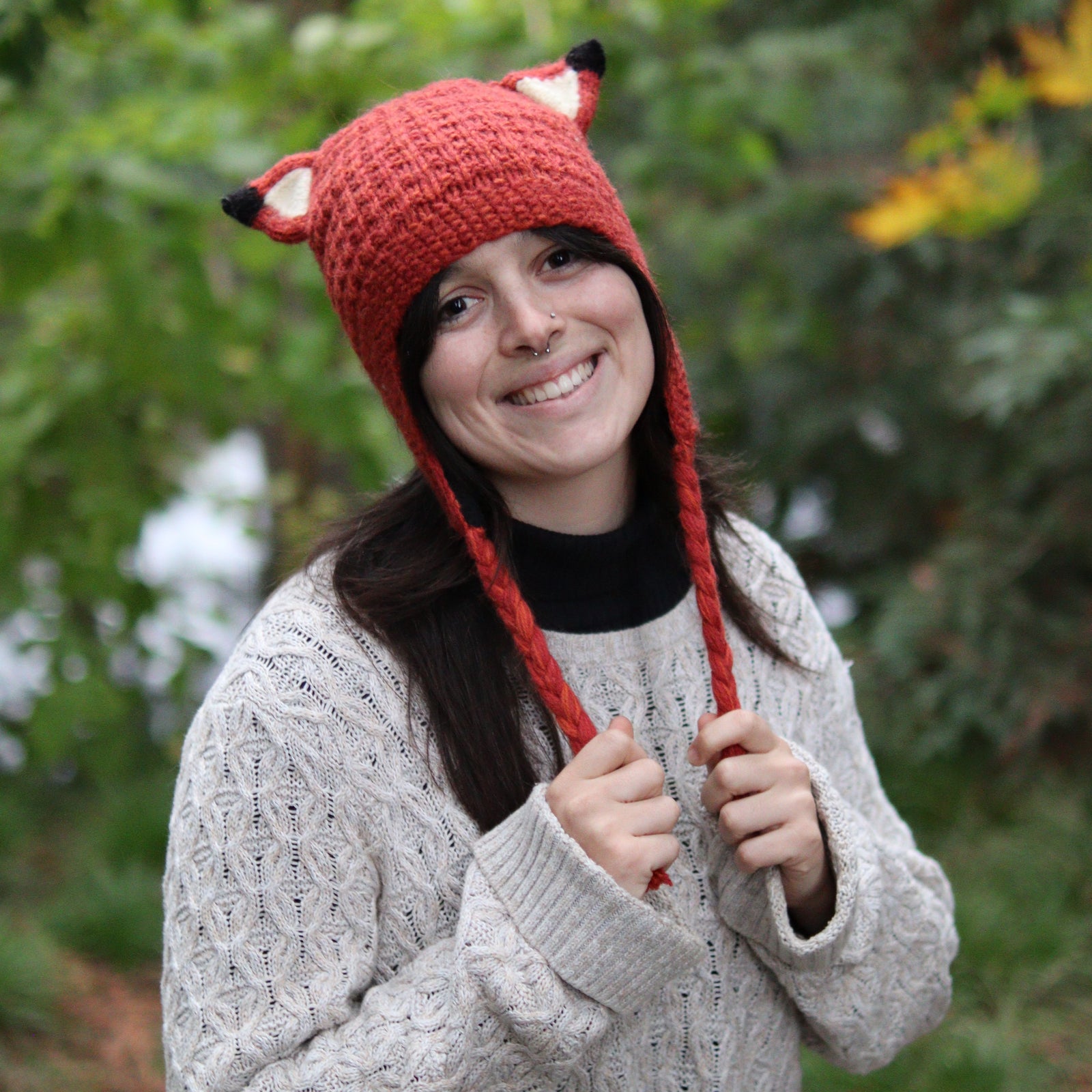 Adult Animal Hat Fox