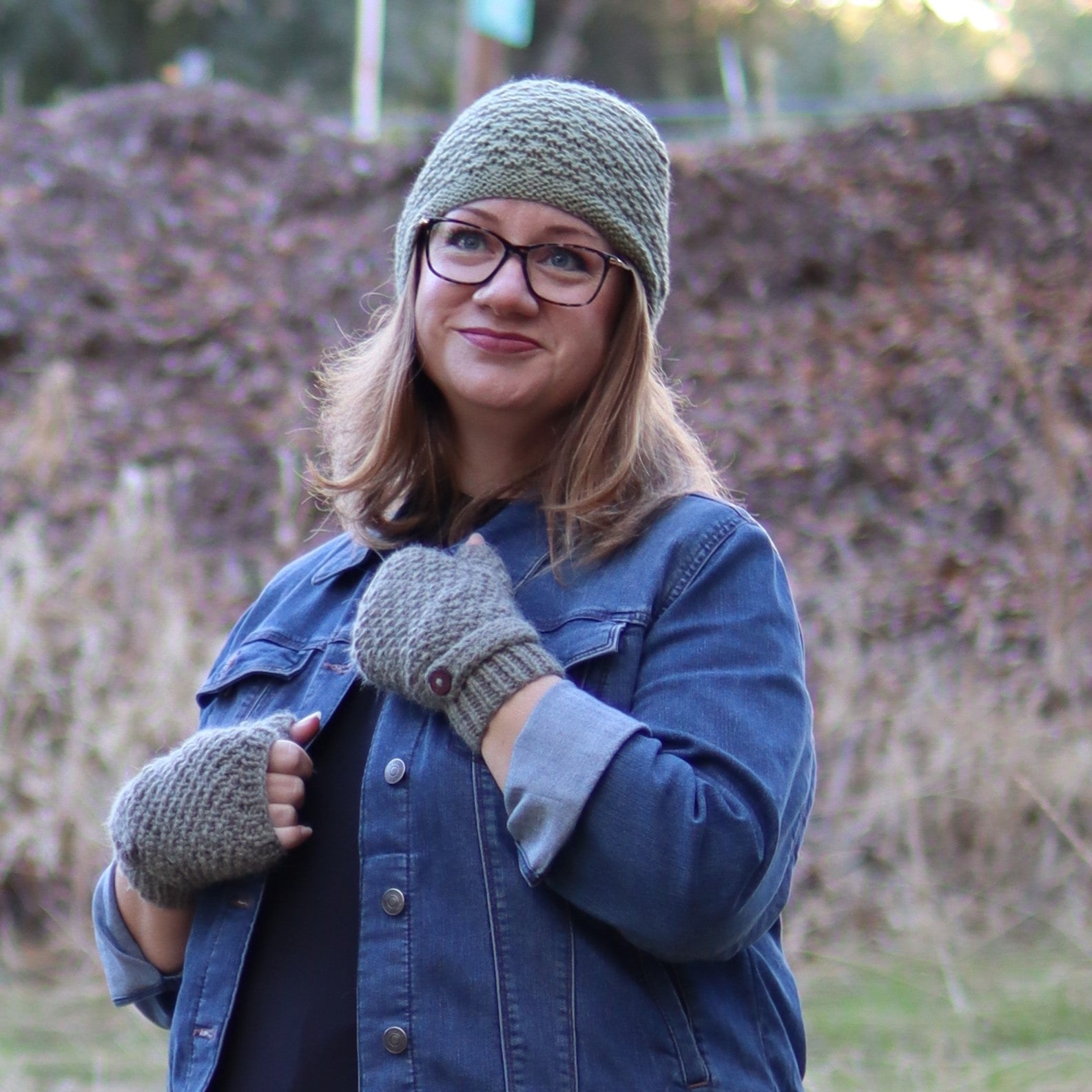 Luna Wrist Warmer Sage