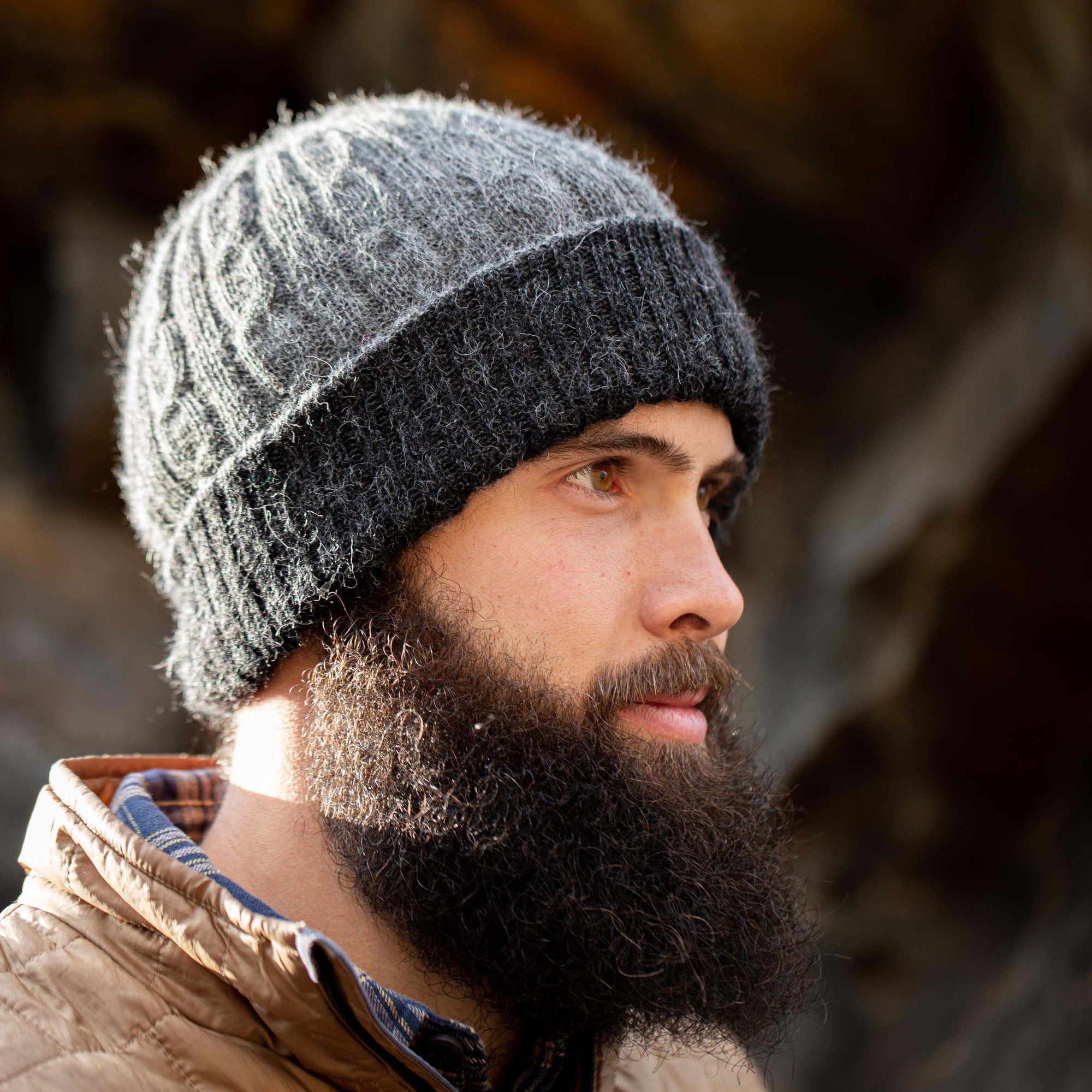 Reversible Cable Hat