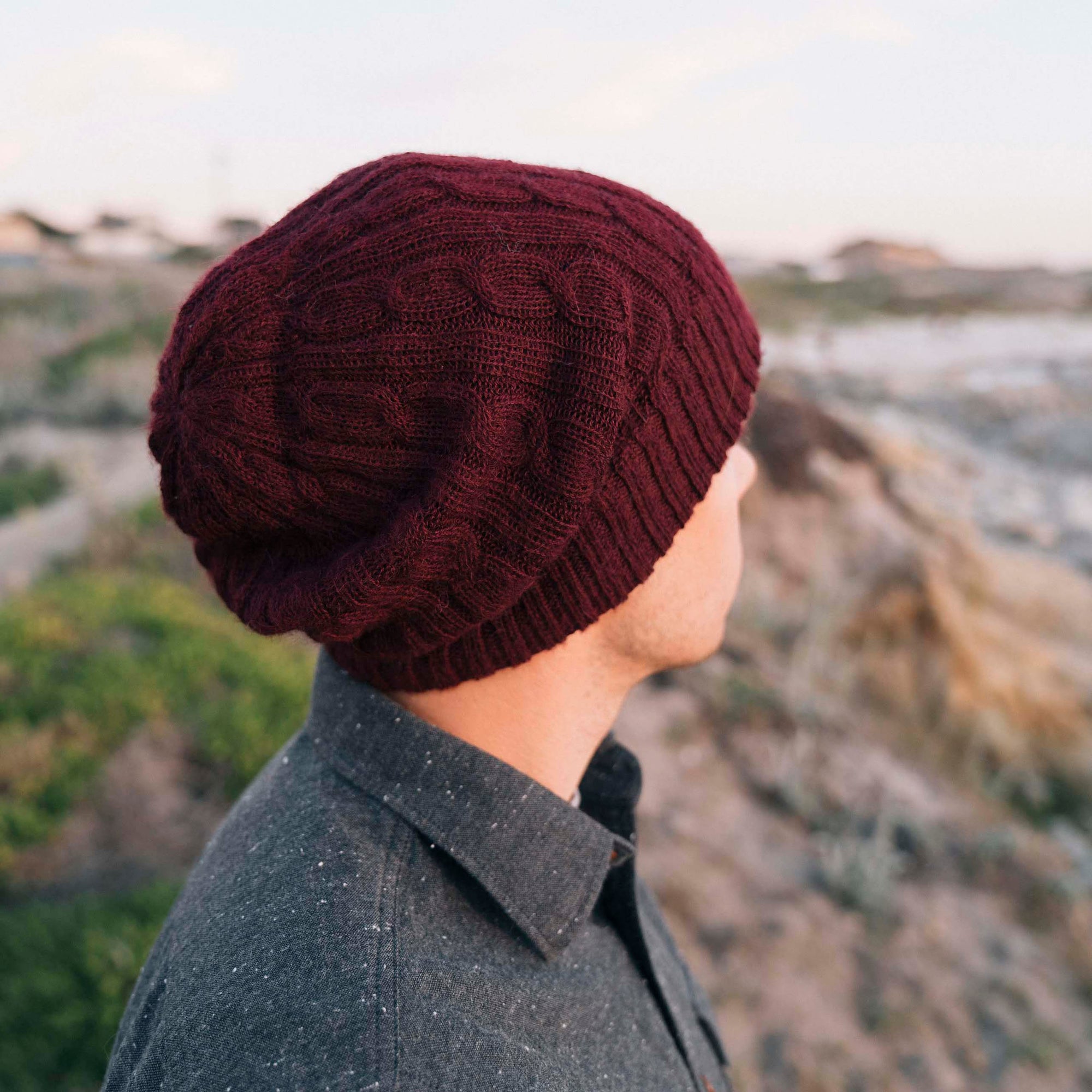 Reversible Cable Hat