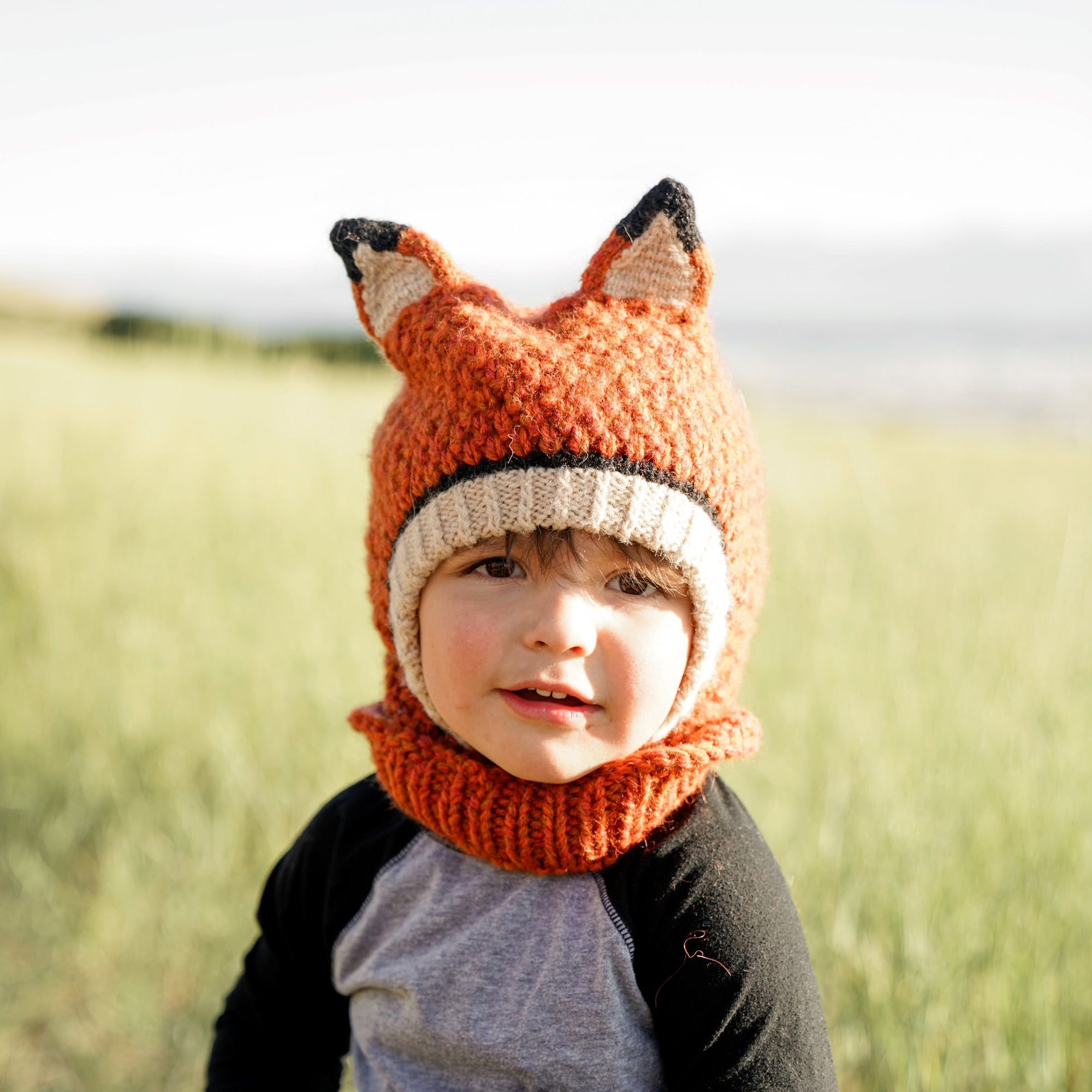 Kids Animal Hood