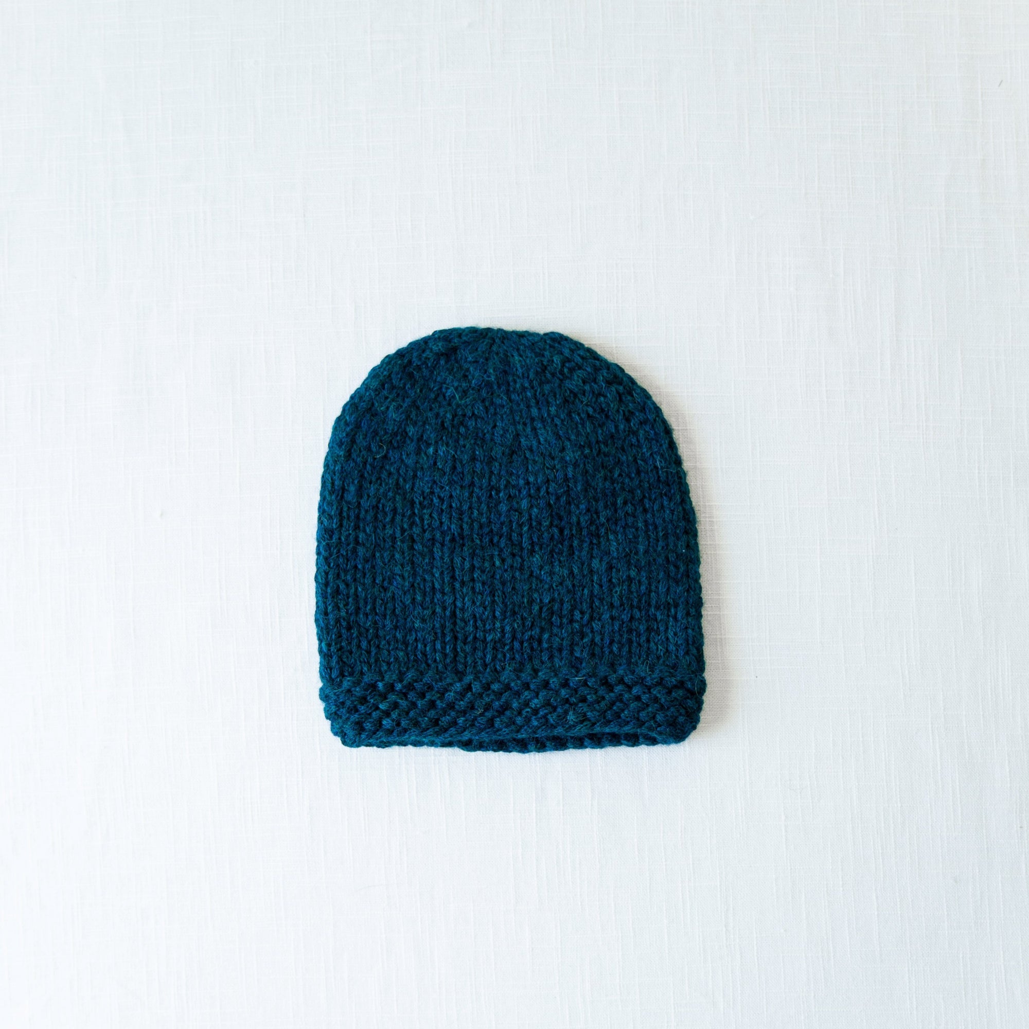 Knitted Cusco Beanie Aqua