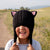 Kids Animal Hat Black Cat