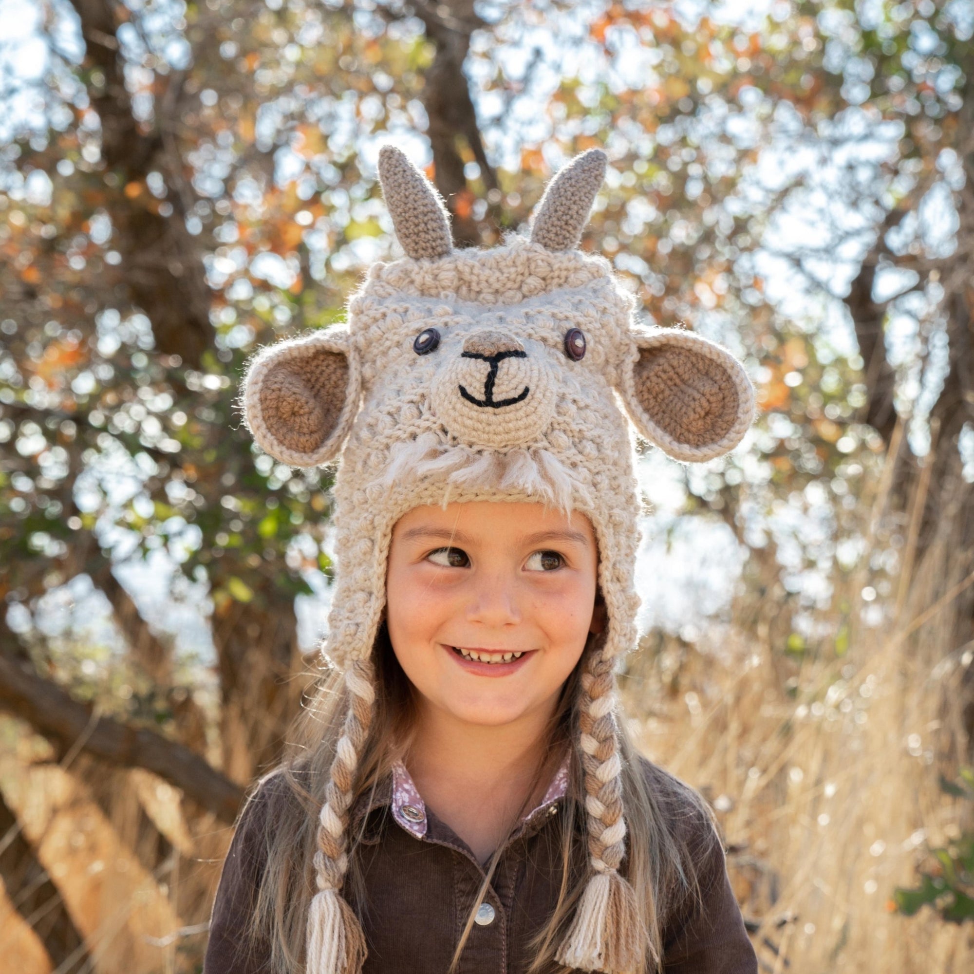 Kids Animal Hat Goat